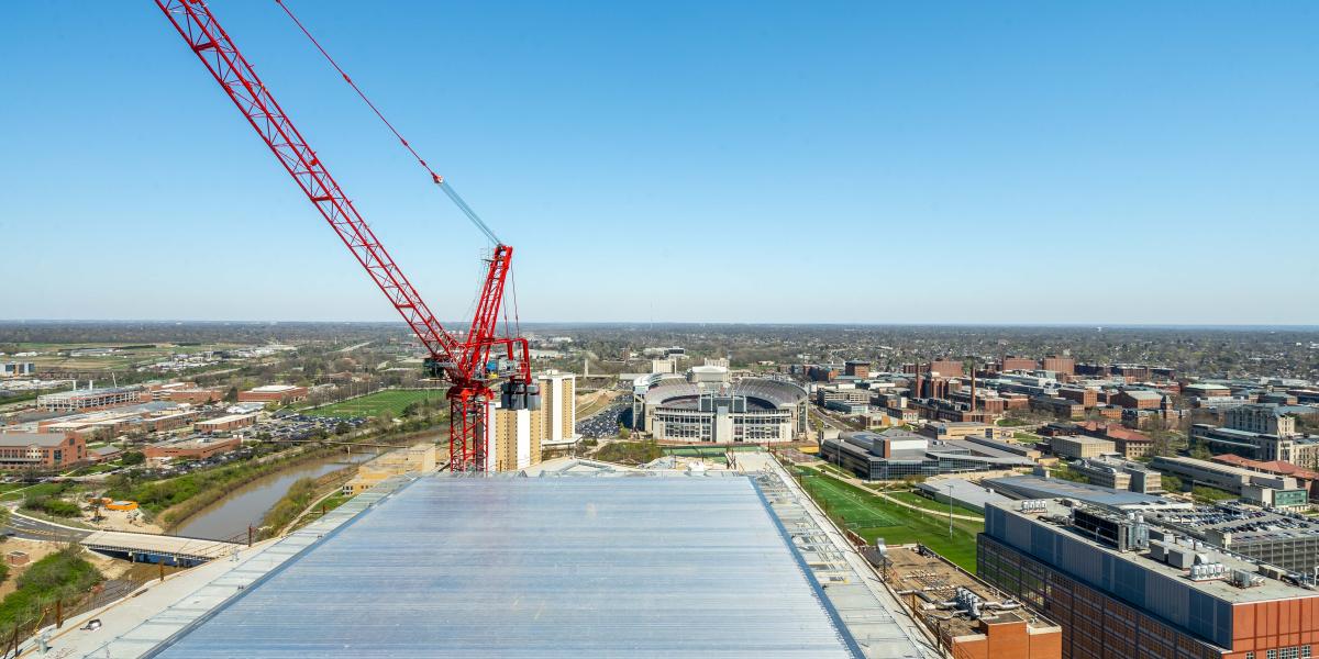 Helicopter pad photo