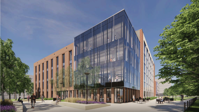 Rendering of the Biomedical and Materials Engineering Complex Phase 2
