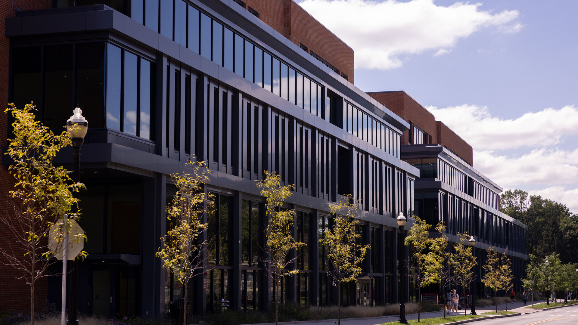 Arts District exterior on The Ohio State University Campus