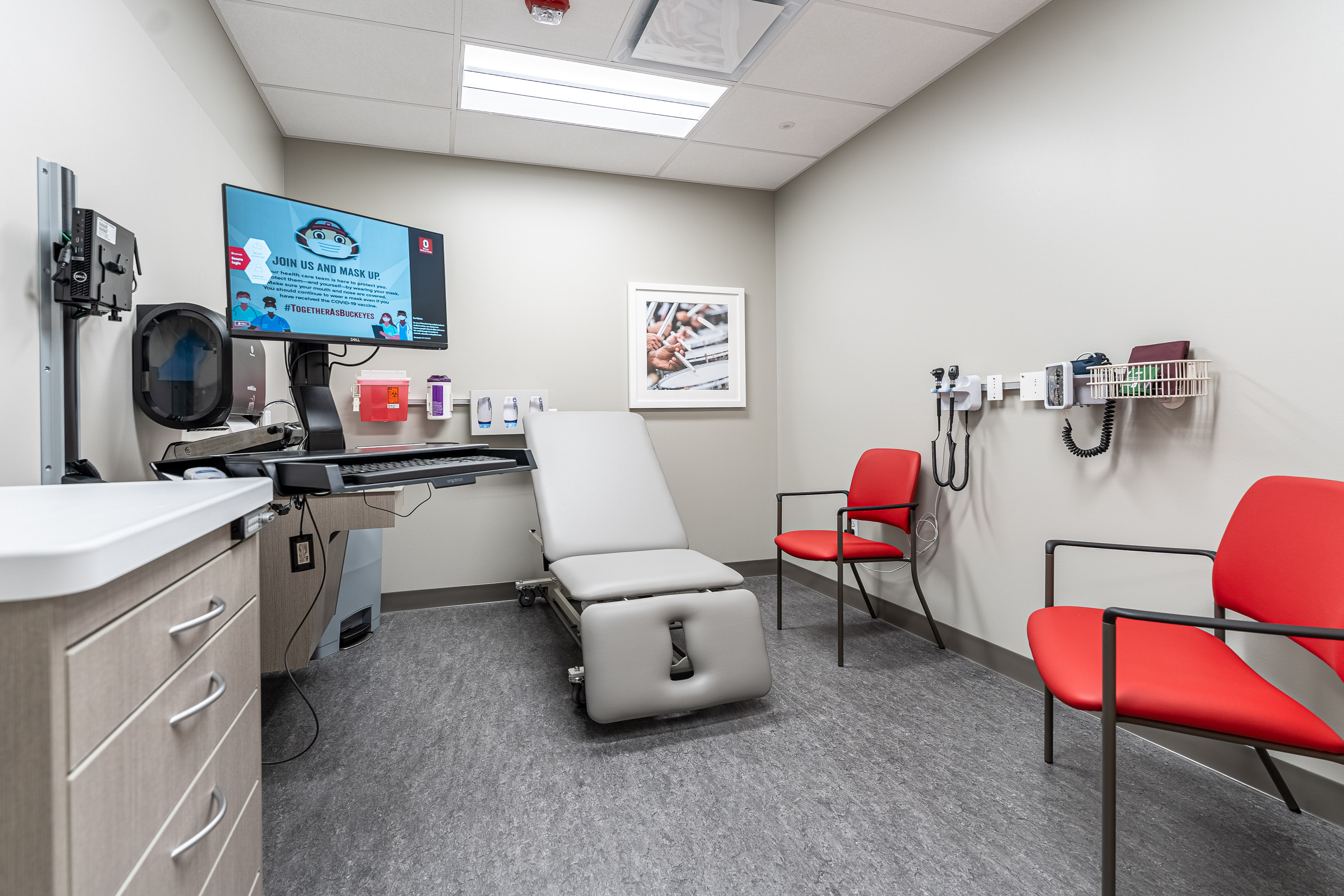 medical office building clinic room