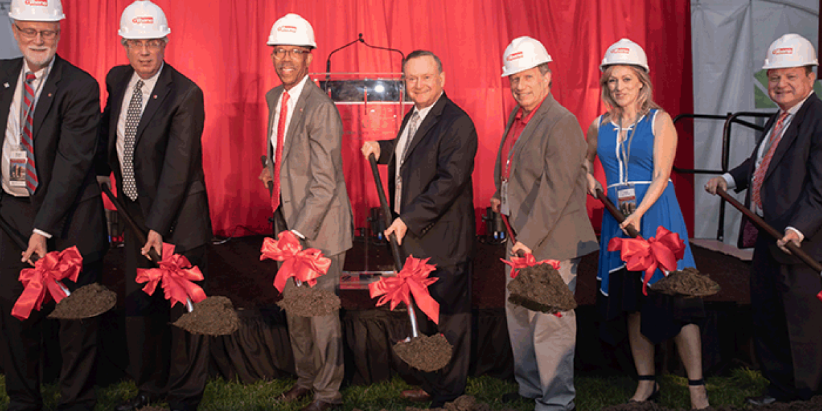 Postle Hall Ground Breaking