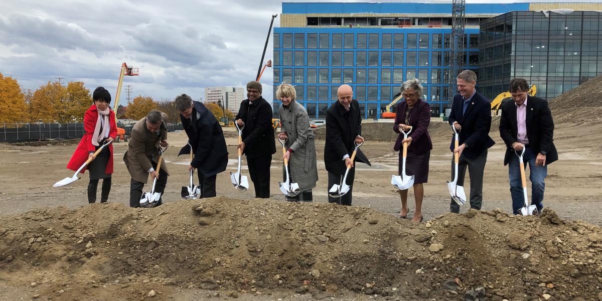 Photo of Energy Advancement and Innovation Center Groundbreaking