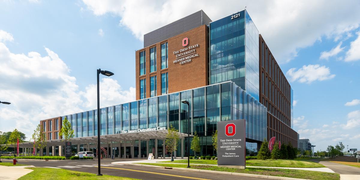 Exterior Shot of The James Outpatient Care Opens