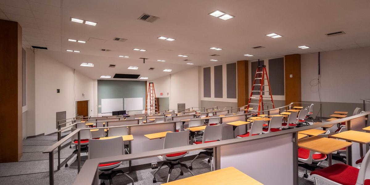 Newton Hall Renovation of Classroom