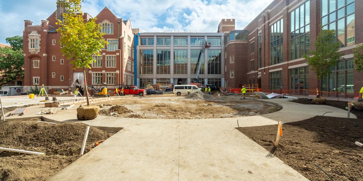 Quad for the Interdisciplinary Health Sciences Center