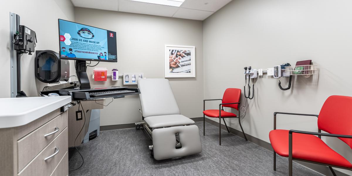 medical office building clinic room